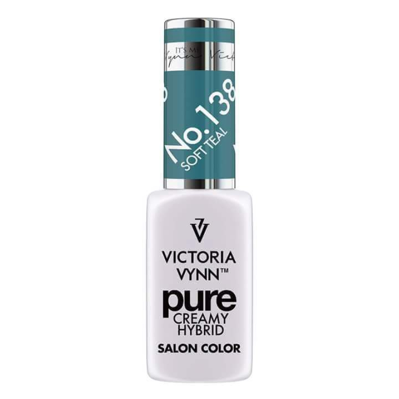 pure creamy hybrid salon color No.138 soft teal